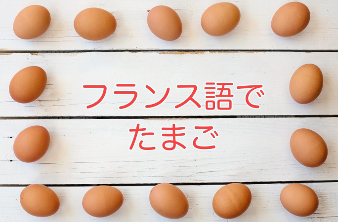 たまごの単数形 複数形 たまごを６個 フランス語で何という