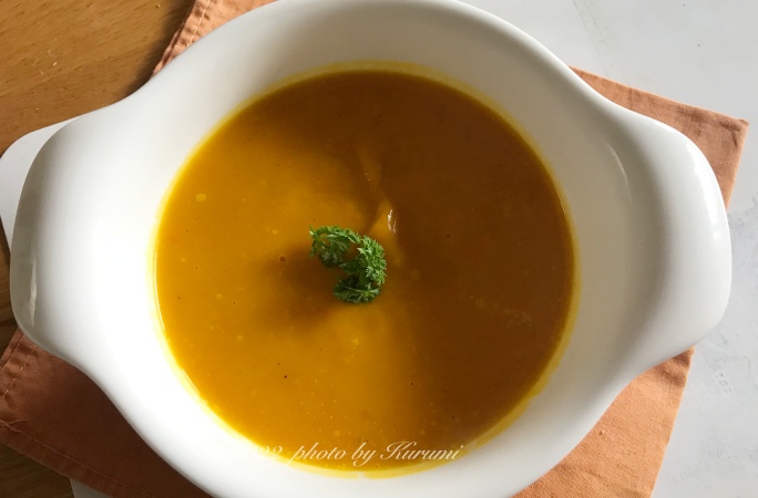 フランス暮らしのカボチャのスープレシピ